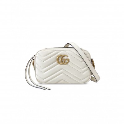 GUCCI GG MARMONT MINI CAMERA BAG ‎‎448065 (18*12*6cm)